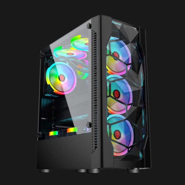 TechnoZone C250 Gaming RGB Computer Case - TechnoZone